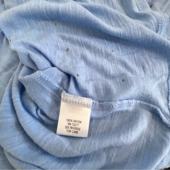 APT. 9 Studded Tee Baby Blue XL 0X - Picture 4 of 4